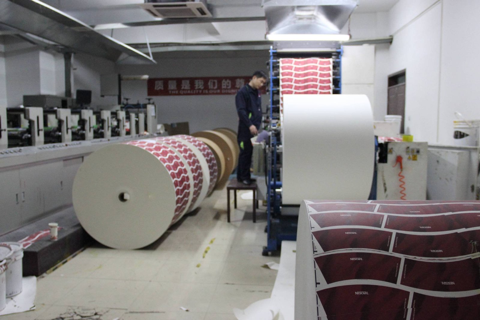 Maya Packaging printing workshop