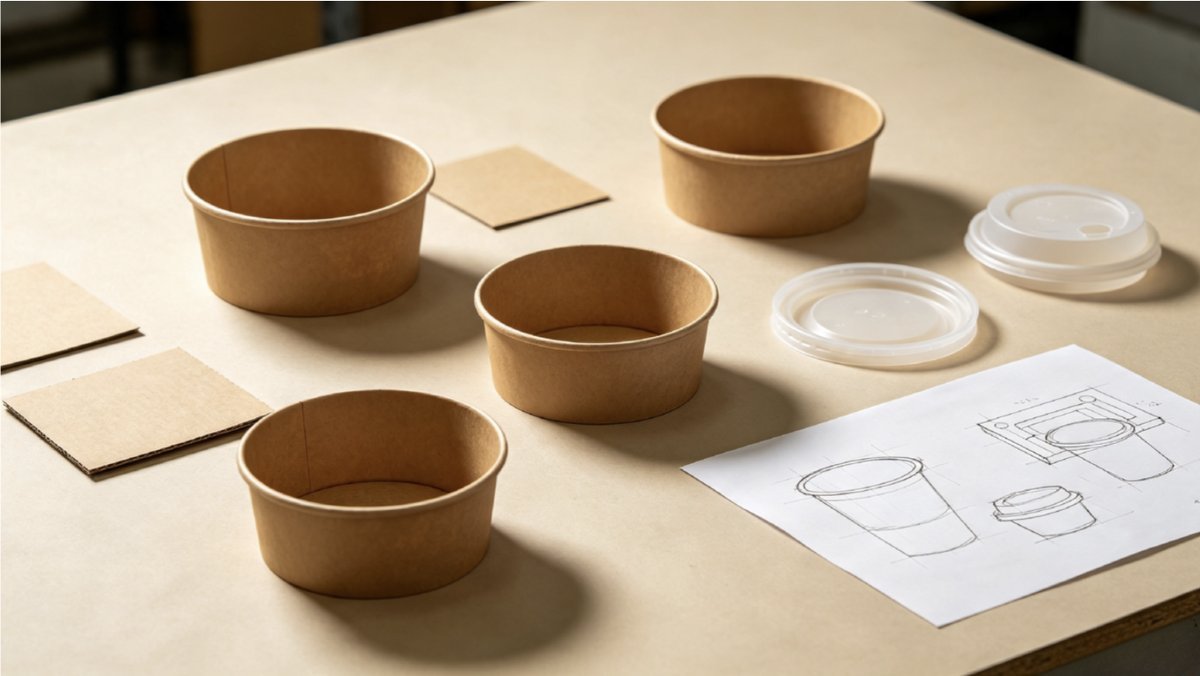 PLA Clamshell Container
